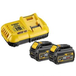 DCB118T2-QW akkumulátor és töltő szett XR FlexVolt 54V / 2 x 6,0 Ah