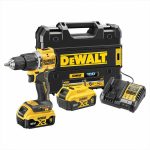   Dewalt akkus ütvefúró-csavarozó (DCD100YP2T-QW) 18V 2x5,0 AH-100.évf. kiadás