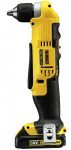   DCD740C1-QW - Akkus, 18 V sarokfúrógép, 1db XR Li-Ion 1.5Ah akku, 10 mm