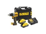   Dewalt DCD800H2T-QW Akkus fúrócsavarozó TStak kofferben (90Nm, 2xPowerStack™5,0Ah)