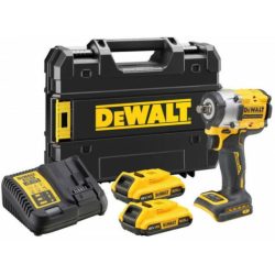 DeWALT DCF891P2T -QW - Akkus 18V XR kefe nélküli ütvecsavarozó 1/2" - 2x5.0 Ah és töltő - TSTAK
