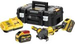   DeWALT DCG418X2-QW FlexVolt akkus sarokcsiszoló 125mm (2db 9ah akku)
