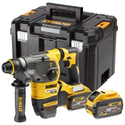 DCH333X2-QW 54V XR Flexvolt SDS-Plus fúró- vésőkalapács 2 x 9.0 Ah töltő koffer