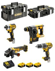 DeWALT DCK422P3-QW  4 gépes akkus combopack 5Ah