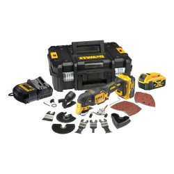 DCS356P2-QW - Akkus, 18V XR többfunkciós osszcilácíós készülék, 2db 5.0 Ah Li-Ion akku - 3 sebesség - koffer
