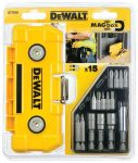 DeWALT DT7918 MAGbox Csavarozó készlet 15db-os