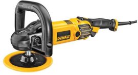 DWP849X-QS elektromos polírozógép 150 mm/180 mm/230 mm 0 - 600 RPM/3500 RPM 1250 W kartondobozban